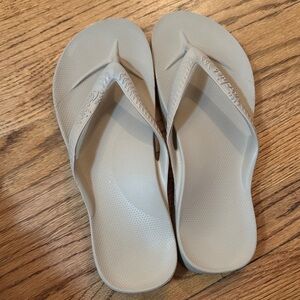Archies Cream Sandals for Women